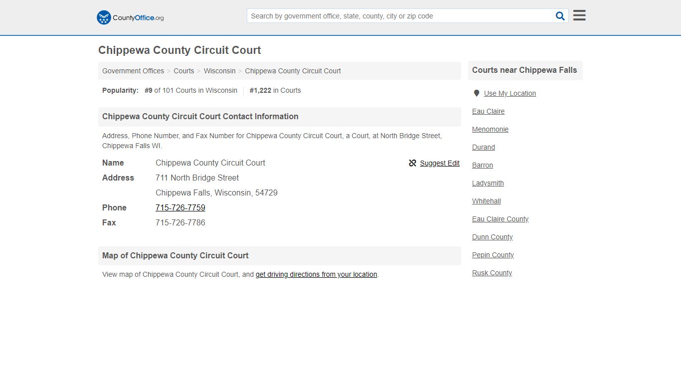 Chippewa County Circuit Court